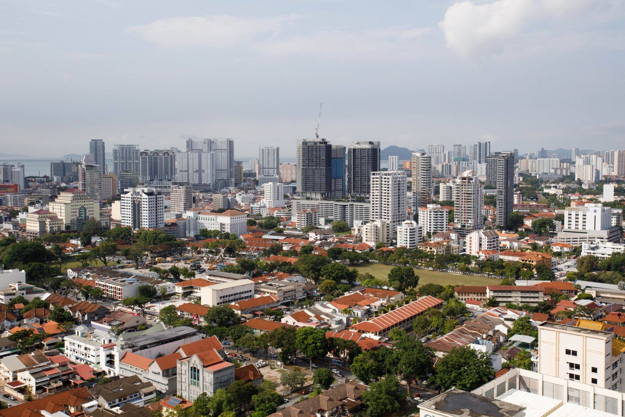 Residential and commercial buildings in Georgetown, Penang, Malaysia. Photo: Bloomberg