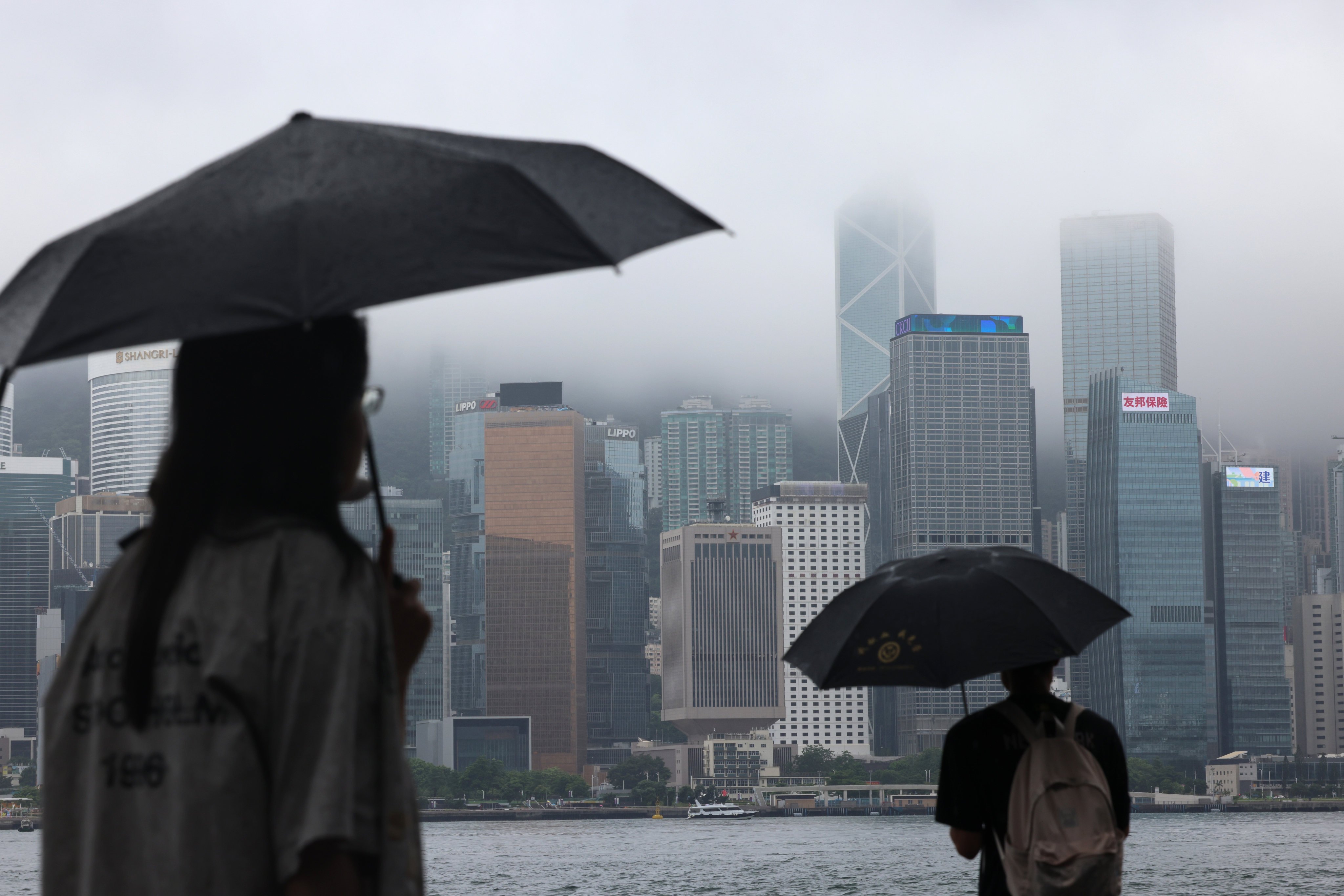 The unsettled weather is expected to continue on Thursday. Photo: Jelly Tse