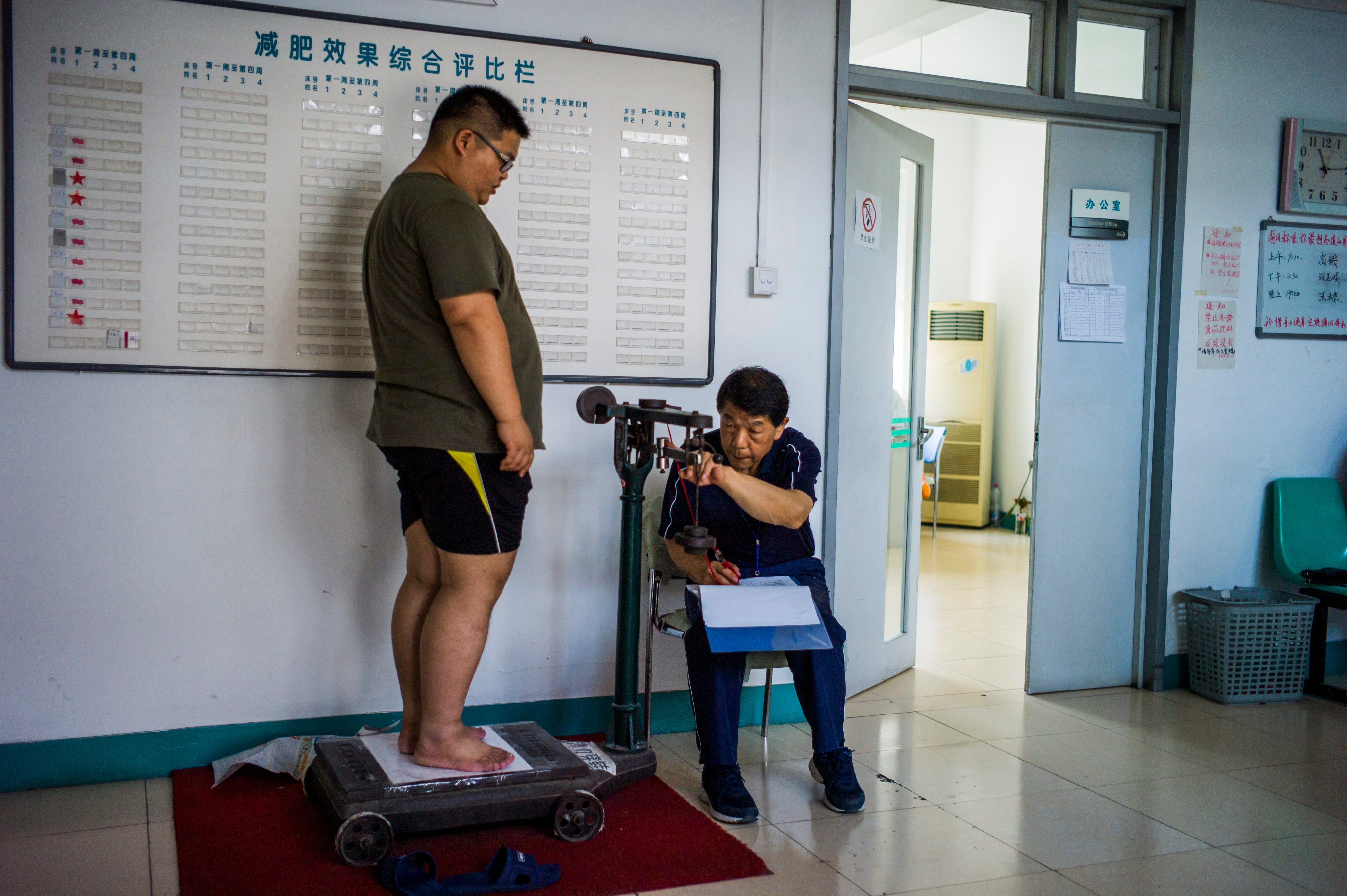 Obeisty is an increasing problem in China. Photo:  AFP