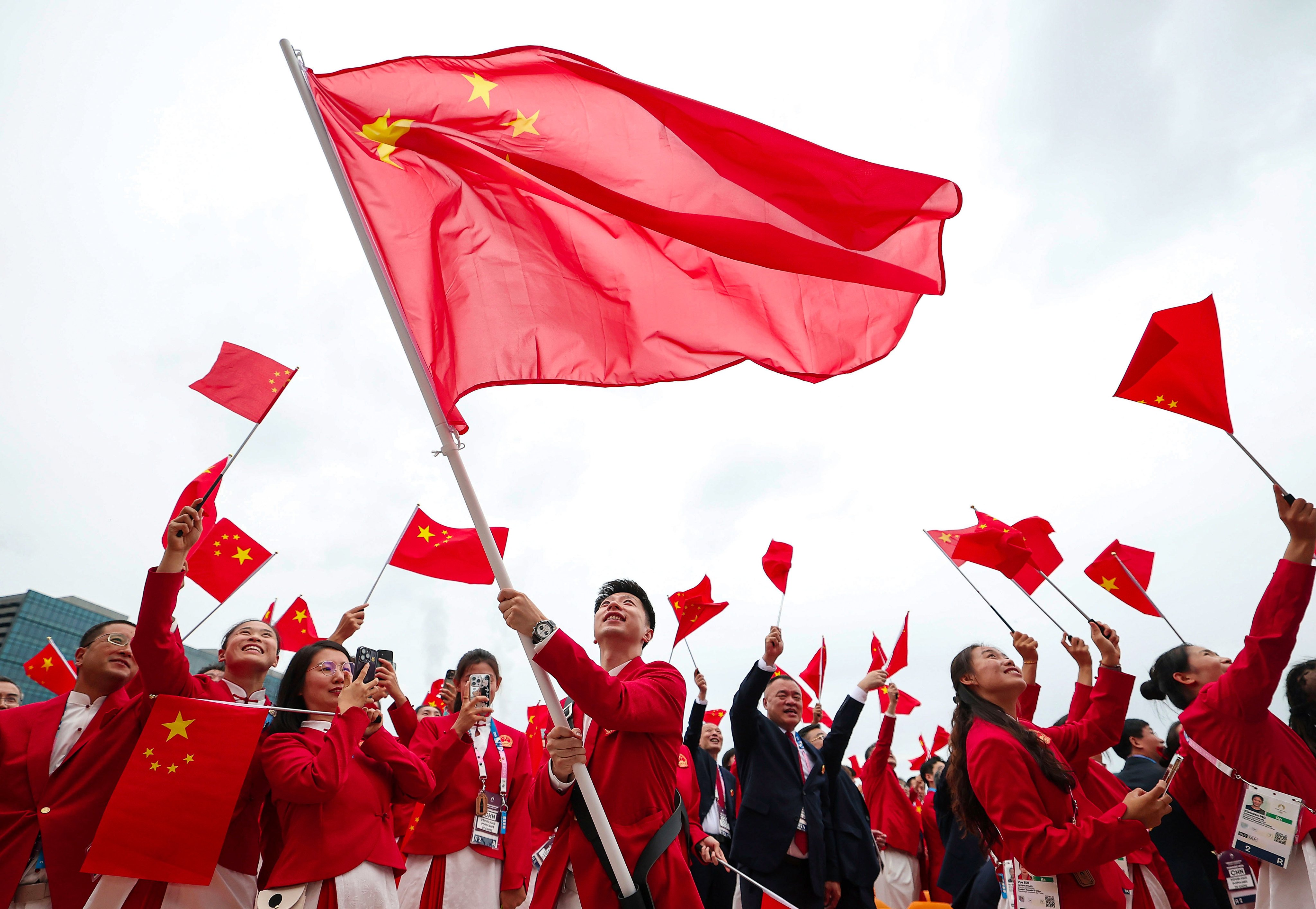 China won 40 gold medals at the Paris Games and 91 in total – the nation’s most successful overseas Olympics. Photo: AP